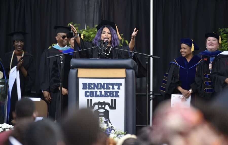 Kwanza Jones commencement speaker at Bennett College