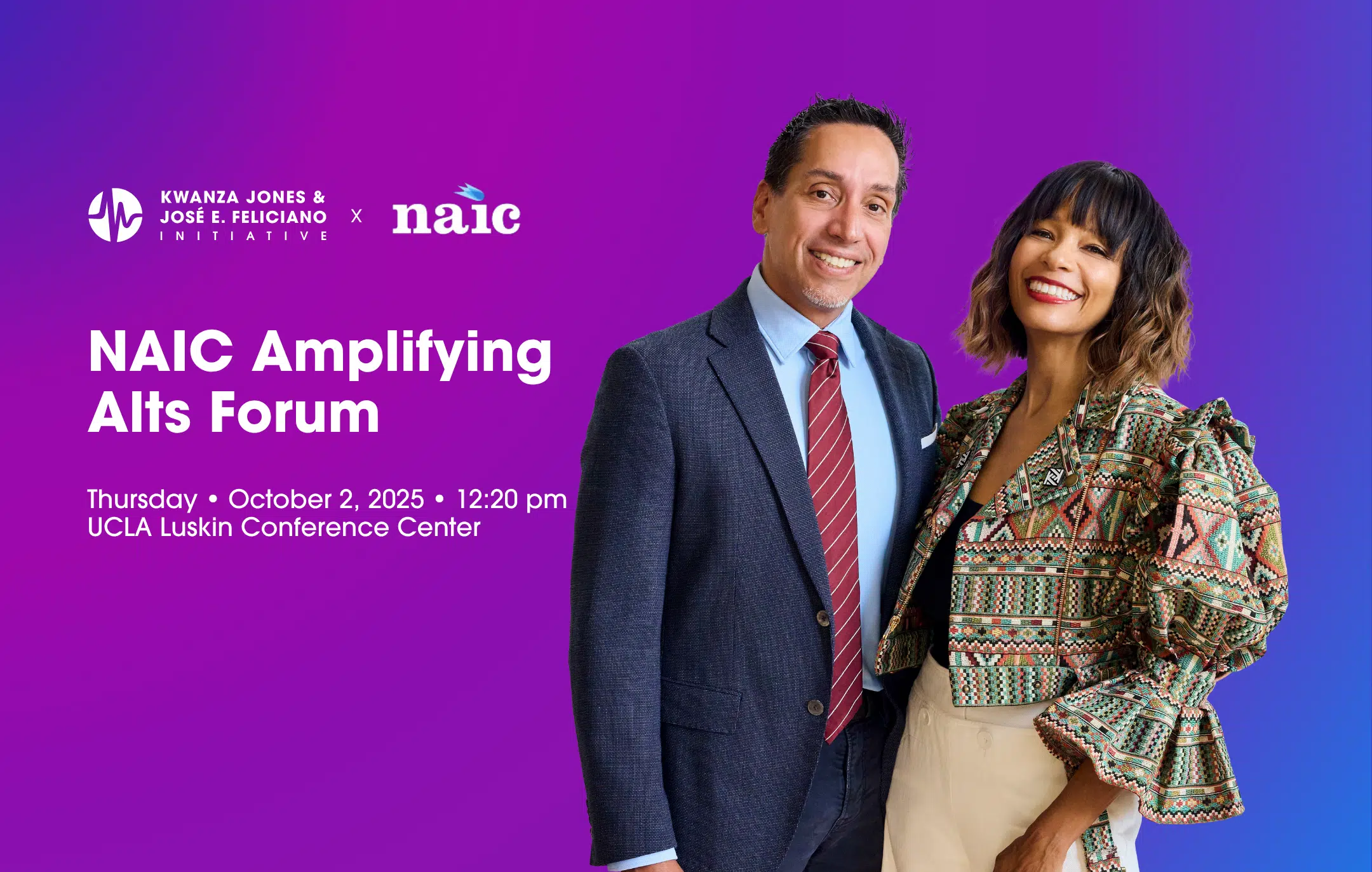 NAIC Amplifying Alts Forum 2025 Kwanza Jones and José E. Feliciano