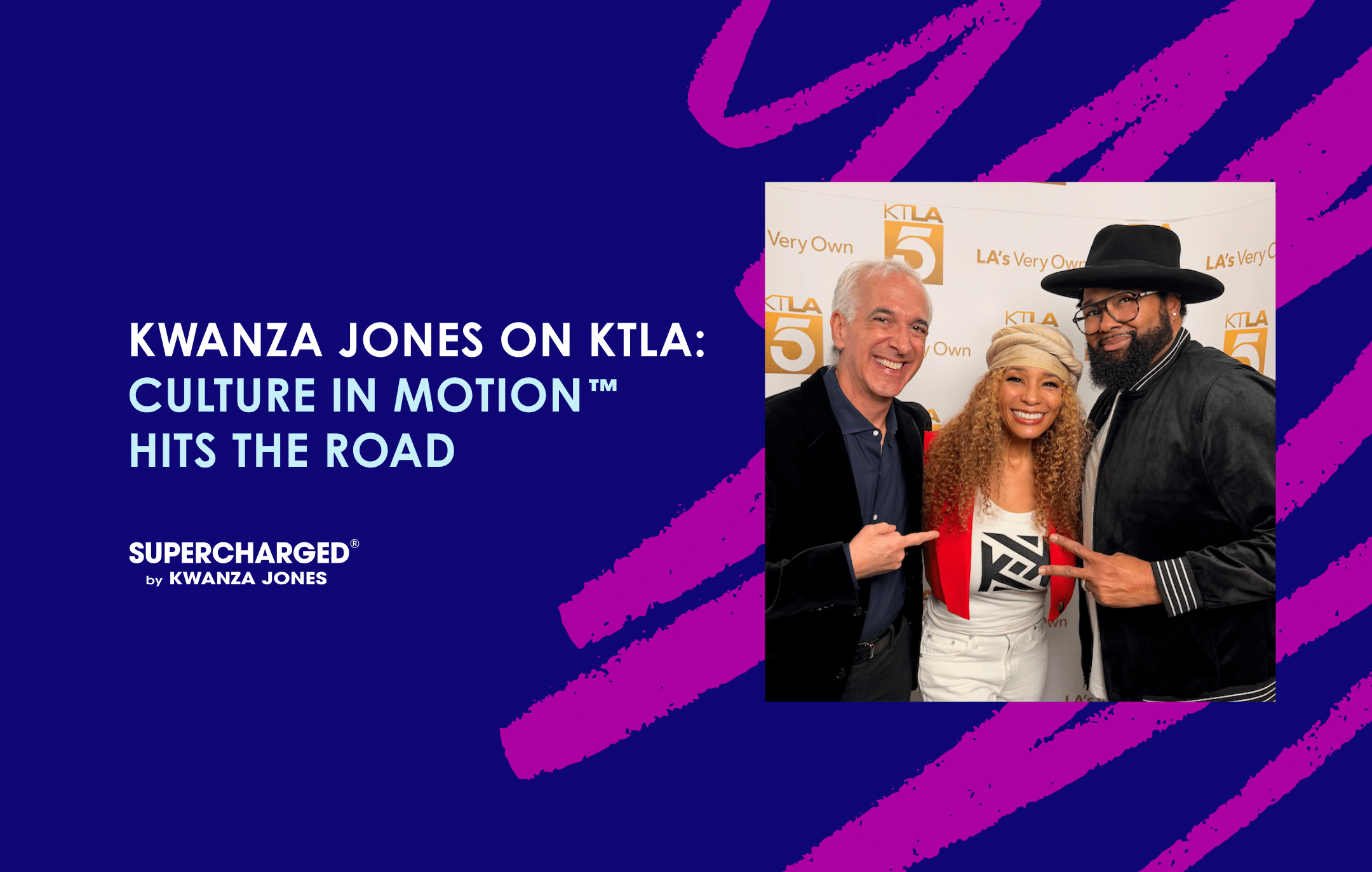 Kwanza Jones on KTLA